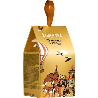 Kusmi Tea Organic Miniatures Комплект био чайове Tsarevna & Glögg, златен (21313A1430)