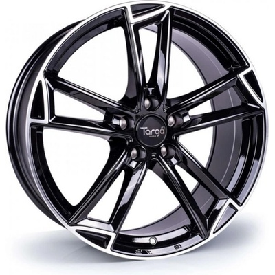 Targa TG3 8,5x19 5x112 ET35 gloss black polished lip