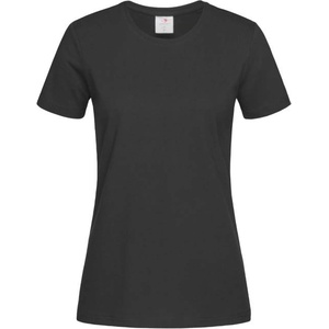 Stedman comfort 185 / Дамска тениска от плътен памук - черен опал xxl (st2160bloxxl)