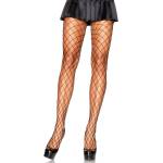 Leg Avenue Еластанови чорапогащници с решетъчен мотив