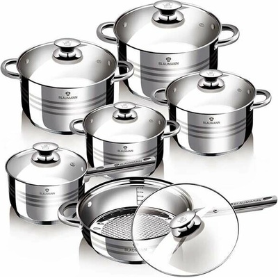 Berlinger Haus Blaumann BL-1031 Súprava riadu Gourmet Line, indukcia, 12 kusov