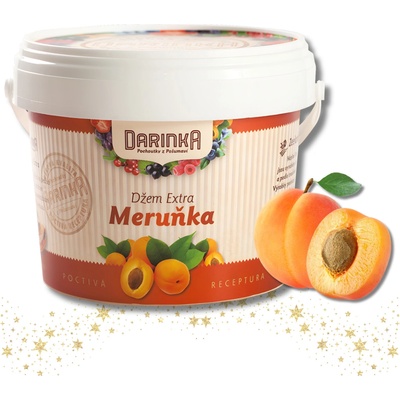 Darinka Džem s extra podílem ovoce meruňka 1 kg