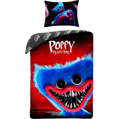 Halantex obliečky Poppy Playtime Huggy Wuggy 70x90 140x200
