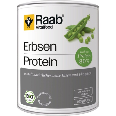 Raab Vitalfood Био грахов протеин - 100 г