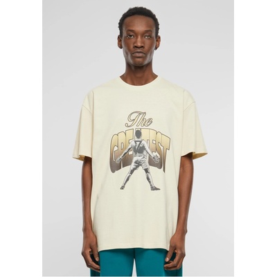 Mister Tee Мъжка тениска в цвят пясък Mister Tee Greatest Heavy Oversize UB-MT3109-00208 - Пясък, размер S