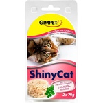 Gimborn GimCat ShinyCat пиле + рак 2 x 70 г