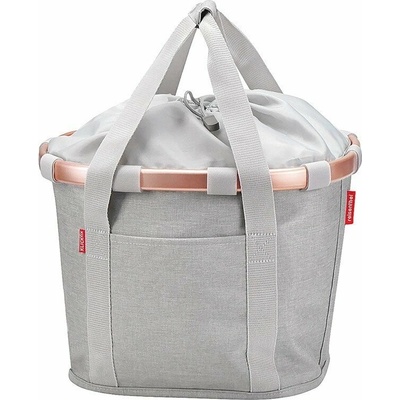 Klickfix Bikebasket twist sky růžová
