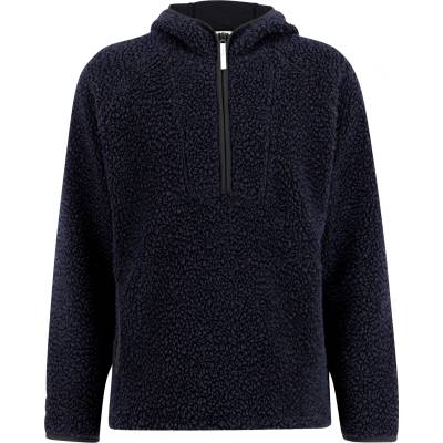Ulvang Мъжко поларено яке Ulvang Re Orbit Hooded Half Zip Wool Pile Fleece jumper - Navy Blue (005-6457-0113)