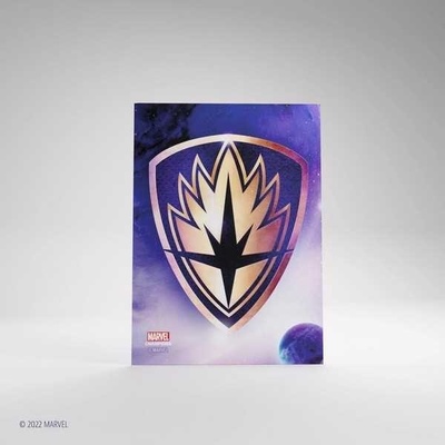 Game Genic Marvel Champions Fine Art Sleeves 50+1 Sleeves Guardians of the Galaxy obaly Guardians of the Galaxy Logo