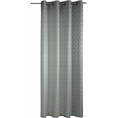 Sivý záves 135x245 cm Dekor – Sehlbach