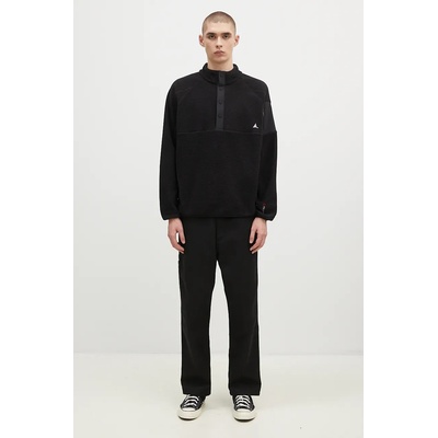 ROA Поларен суичър ROA Polartec Fleece Button Up (RBMW0245FA191)