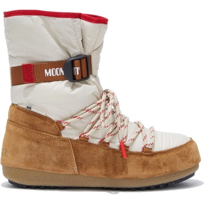 Moon boot Loop Suede cognac/sand/red