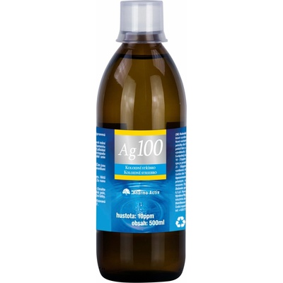 Pharma Activ Reishi Forte1000 90 kapslí 1+1 + Ag100 10ppm 500 ml