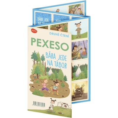 Pexeso Bára ide na tábor