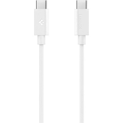 Spigen Кабел за данни SPIGEN ESSENTIAL EB6020CC Type-C - Type-C, 200 cm, БЯЛ ACA08719 (ACA08719)