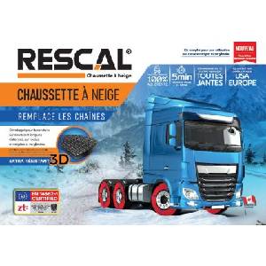 Carmart Текстилни вериги за сняг за камион и автобус Rescal - размер 180 - 2бр