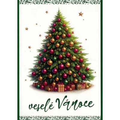 Pohlednice Vánoční stromeček – Zbozi.Blesk.cz