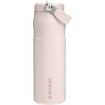 STANLEY 1913 Flip Straw Drinking Bottle with Straw 0.7L - Thermal Mug Cools for 10 Hours - Ice Cold for 3 Days - BPA Free - Leakproof - For Cup Holders - Dishwasher Safe - Rose Quartz - 10-11283-145 (10-11283