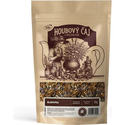 Sibipharm Slinivka houbový čaj 50 g