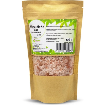 Natural Pharm Himalájska Soľ hrubozrnná 500 g