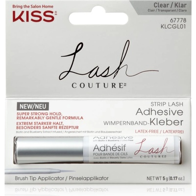 KISS Lash Couture лепило за изкуствени мигли с апликатор цвят White 5 гр
