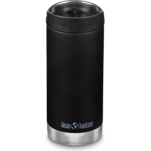 Klean Kanteen Термо бутилка Klean kanteen TKWide Vacuum Insulated with Café Cap Insulated bottle - Black - размер 355 ml (533-1386-0111)