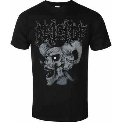 Plastic head мъжка тениска deicide - skull horns - ЧЕРЕН - plastic head - ph12691