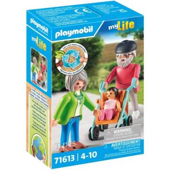 Playmobil Grandparents With Baby 71613