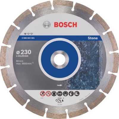Bosch Diamantový kotúč 230 mm, Standard for Stone (2608602601)