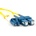 SeaMAX Оптична корда SeaMAX, 5m, LC-SC UPC, SM G652D, duplex, 2.0mm, LSZH (SM-PC-LC/SC-5-D)