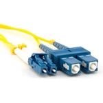 SeaMAX Оптична корда SeaMAX, 5m, LC-SC UPC, SM G652D, duplex, 2.0mm, LSZH (SM-PC-LC/SC-5-D)