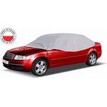  Водоустойчиво покривало полукалъф за автомобил размер L 265 cm x 125 cm сив CarPassion