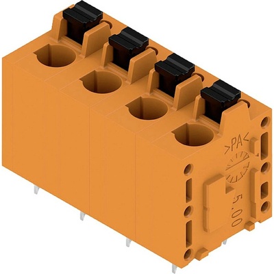 Weidmüller 2774560000 pružinová svorka 2.5 mm² Pólov 4 oranžová 50 ks Piece