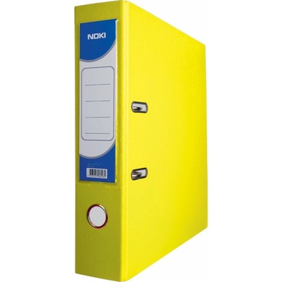 NOKI Класьор Noki 8 см с метален кант, жълт Noki