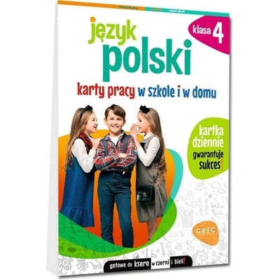 Język polski SP 4 Karty pracy w szkole i w domu