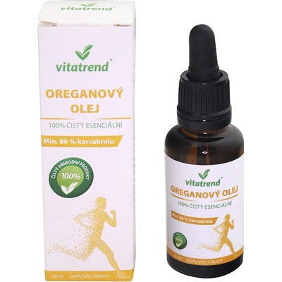 Vitatrend Oreganový olej 100% čistý 30 ml