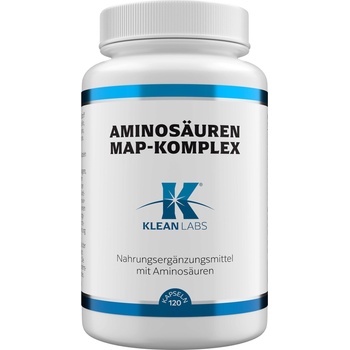 KLEAN LABS Amino Acids MAP Complex Vegan - 120 капсули