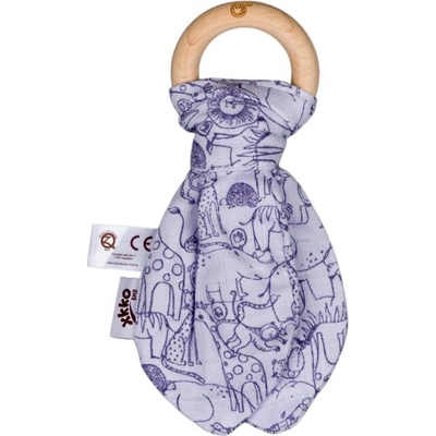Kikko kousátko s lístky Safari BMB Lavender Aura
