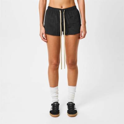 Fear of god essentials Къси панталони FEAR OF GOD ESSENTIALS Logo Shorts - Black