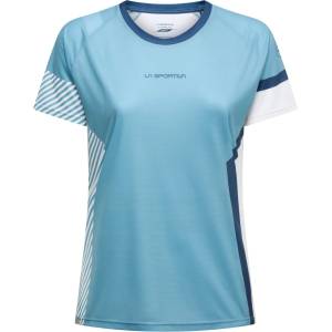 La Sportiva Дамска тениска La Sportiva Women's Flow T-Shirt Running shirt - Limestone / Chalk (916-6421-0114)