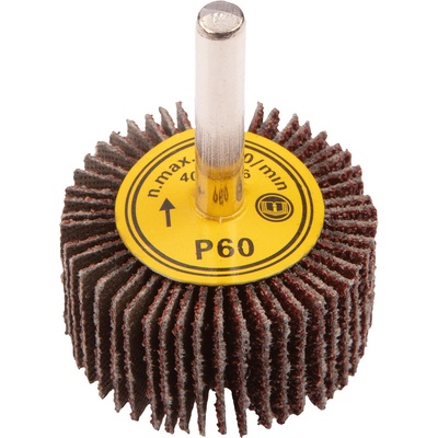 Graphite Kotouč lamelový na stopce 40 x 20 mm K60 55H755