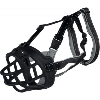 TRIXIE Намордник Flex, силикон, S, черен