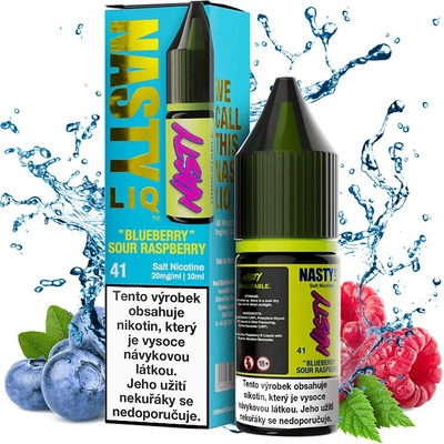 Nasty LIQ Salt Blueberry Sour Raspberry 10 ml 10 mg