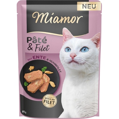 Miamor Pâté & Filet kachna 10 x 85 g