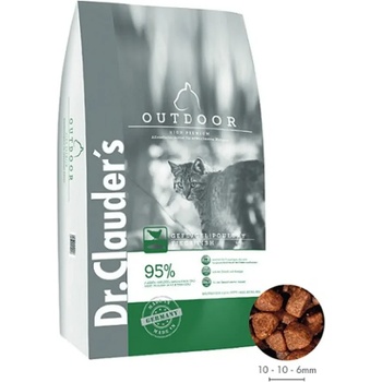 Dr.Clauder's Cat OUTDOOR суха храна за котки живеещи предимно на открито с вкус на пилешко 400 гр