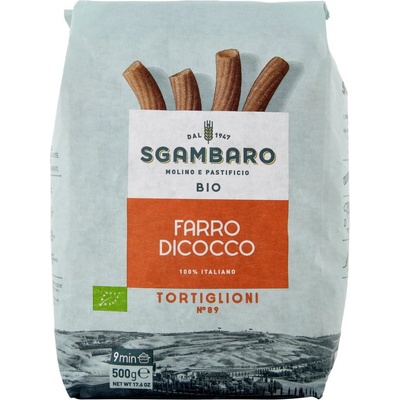 Sgambaro špaldové BIO cestoviny Tortiglioni No.89 0,5 kg