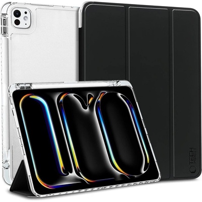 Tech-Protect Калъф за iPad Pro 13 2025-2024, Tech-Protect Trifold Slim Hybrid Case, Черен (5906302308545)