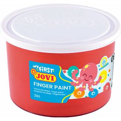 Jovi prstová farba v tégliku 500 ml červená