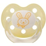 Baby-Nova Силиконова залъгалка Baby Nova - Листо и зайче, размер 1 (28220) - ozone