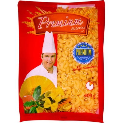 Premium těstoviny malá kolínka bezvaječné 400 g